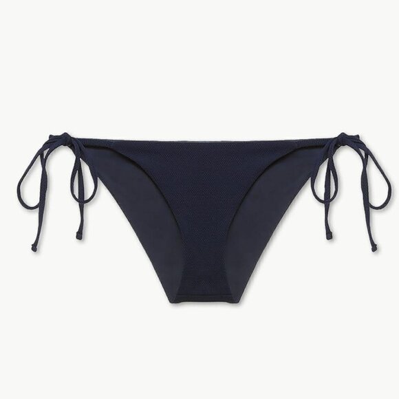 New Eberjey So Solid Sadie Lead Grey Bikini Bottoms NWT Size Large - Picture 1 of 11